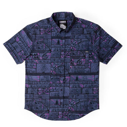 RSVLTS RSVLTS The Dark Crystal "Wall of Destiny" – KUNUFLEX Short Sleeve Shirt