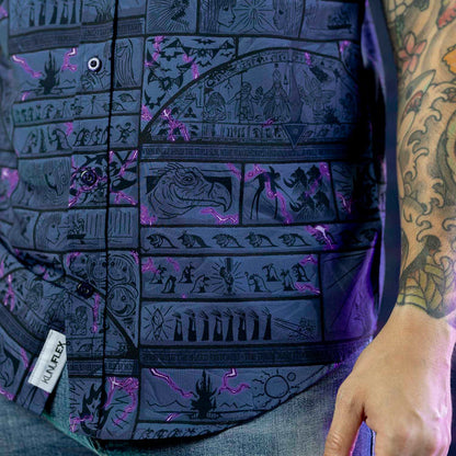 RSVLTS RSVLTS The Dark Crystal "Wall of Destiny" – KUNUFLEX Short Sleeve Shirt
