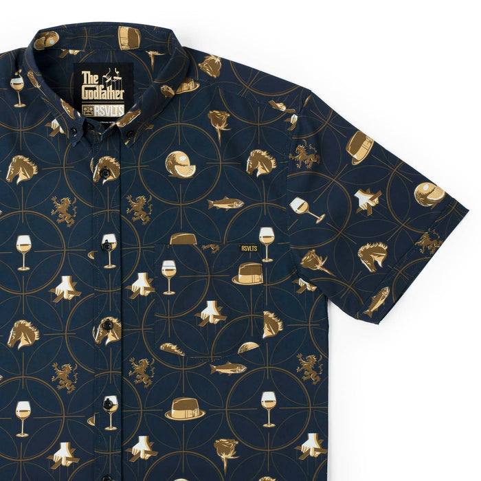 RSVLTS XS RSVLTS The Godfather ”Family Business” – KUNUFLEX Short Sleeve Shirt