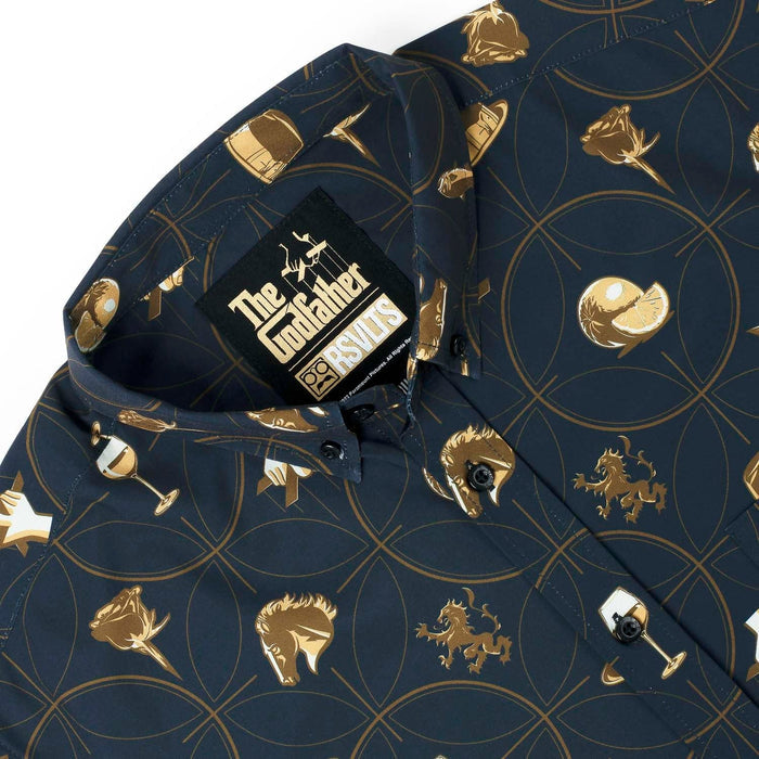 RSVLTS RSVLTS The Godfather ”Family Business” – KUNUFLEX Short Sleeve Shirt