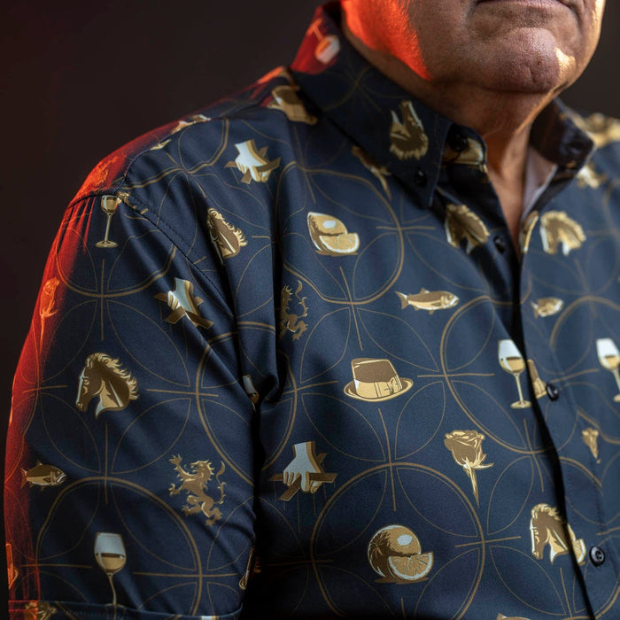 RSVLTS RSVLTS The Godfather ”Family Business” – KUNUFLEX Short Sleeve Shirt