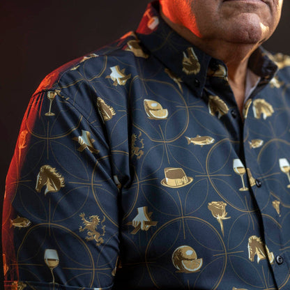 RSVLTS RSVLTS The Godfather ”Family Business” – KUNUFLEX Short Sleeve Shirt