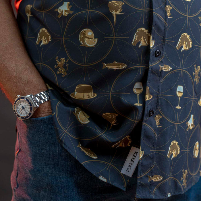 RSVLTS RSVLTS The Godfather ”Family Business” – KUNUFLEX Short Sleeve Shirt