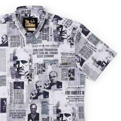 RSVLTS XS RSVLTS The Godfather “Headlines” – KUNUFLEX Short Sleeve Shirt