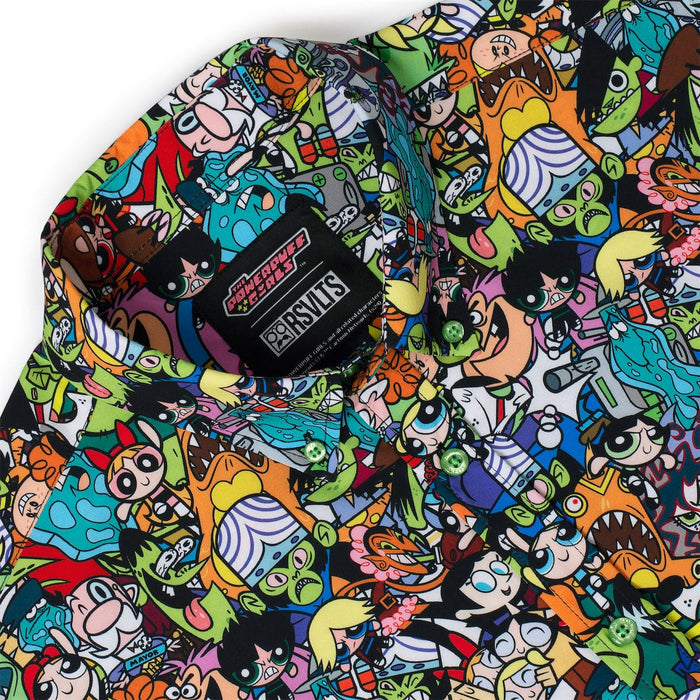 RSVLTS Powerpuff Girls Short Sleeve Shirt The Powerpuff Girls "Citizens of Townsville" – KUNUFLEX Short Sleeve Shirt The Powerpuff Girls "Citizens of Townsville" – KUNUFLEX Short Sleeve Shirt