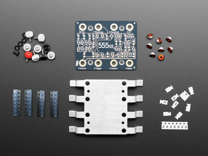 "Three Fives" 555SE Discrete Timer SMT Soldering Kit [Discontinued] by EMSL - The Pi Hut
