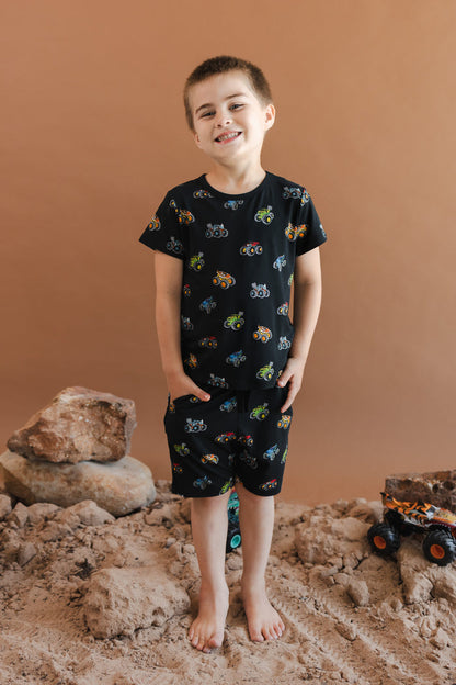 Toddler Basic Tee in Monster Truck
