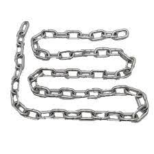 TOOLCRAFT GALVANIZE CHAIN 1/8", DURABLE, OUTDOOR USE ON FENCE, DOORS, ETC - TC1103 MEGA