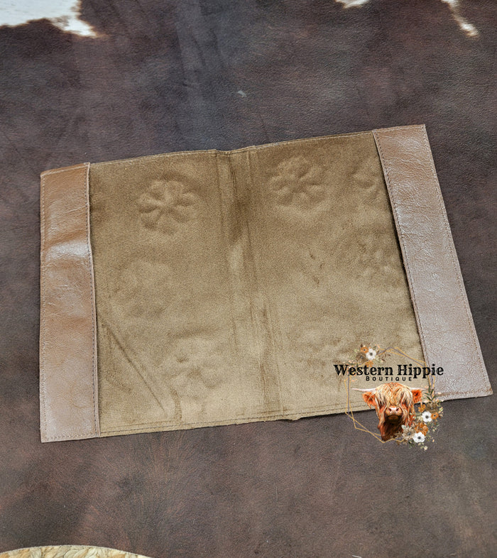 Tooled Leather & Hide Bible Cover