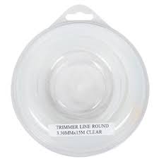 Trimmer Line Round - 3.30MM  x  15M Clear MEGA