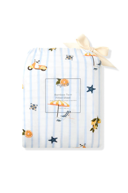 Twin Sheet in Amalfi Coast shown in its packaging