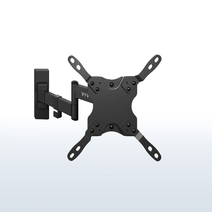 Sturdy adjustable TV wall mount with cable management.