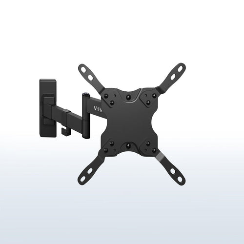 Sturdy adjustable TV wall mount with cable management.