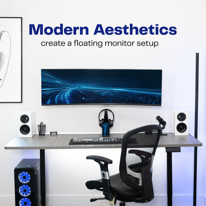Sturdy adjustable TV wall mount with cable management.
