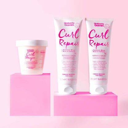 Umberto Giannini Curl Repair & Grow Shampoo 250ml