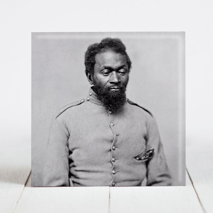 Union Soldier Nick Biddle - First Man Wounded in Civil War c.1861