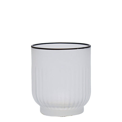 Unique Designs Textured Tokyo Whiskey Glass 330ML - Transparent