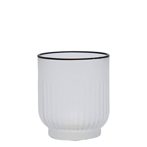 Unique Designs Textured Tokyo Whiskey Glass 330ML - Transparent