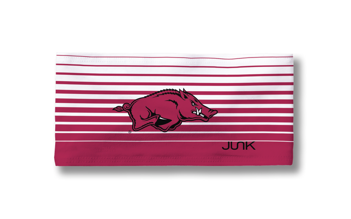 University of Arkansas: Gradient Stripe Big Bang Lite Headband - View 3