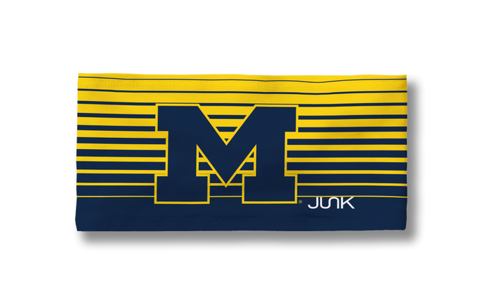 University of Michigan: Gradient Stripe Big Bang Lite Headband - View 3