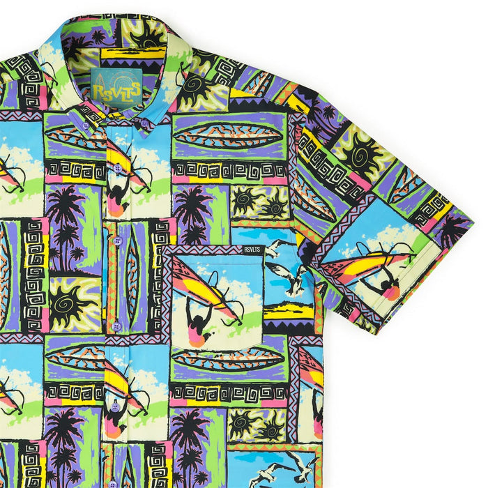 RSVLTS XS RSVLTS Short Sleeve Shirt Venice '93  – KUNUFLEX Short Sleeve Shirt Venice '93  – KUNUFLEX Short Sleeve Shirt