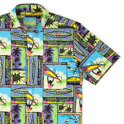 RSVLTS XS RSVLTS Short Sleeve Shirt Venice '93  – KUNUFLEX Short Sleeve Shirt Venice '93  – KUNUFLEX Short Sleeve Shirt
