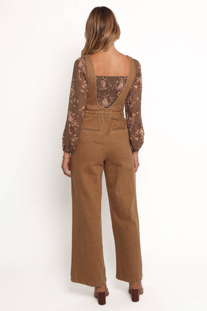 Petal and Pup USA PLAYSUITS Vieve Jumpsuit - Brown