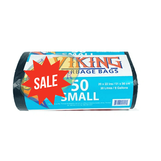 Viking Garbage Bag Small 50 Bags sturdy and reliable bags are perfect for everyday use-67266300111 ebuystt