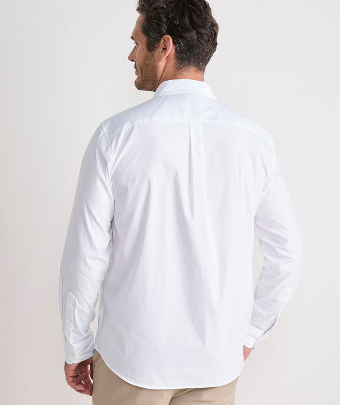 Vineyard Vines - Breakwater Solid Performance Cotton Shirt