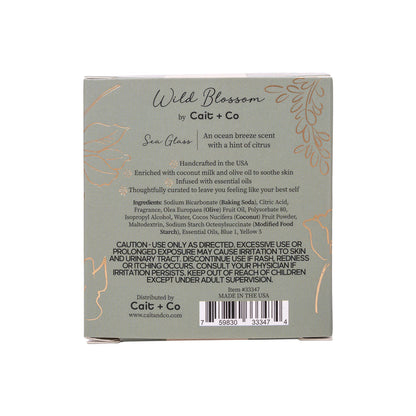 Wild Blossom Soothing Bath Bomb - Sea Glass