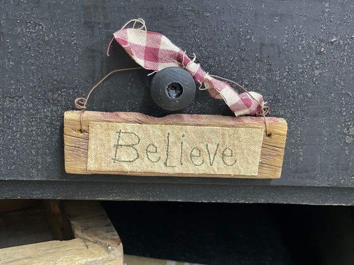 Winter/Christmas Wood Novelty Sign