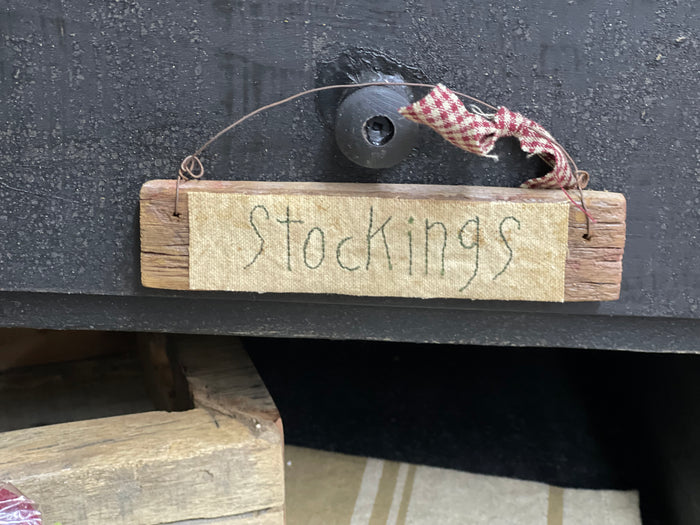 Winter/Christmas Wood Novelty Sign