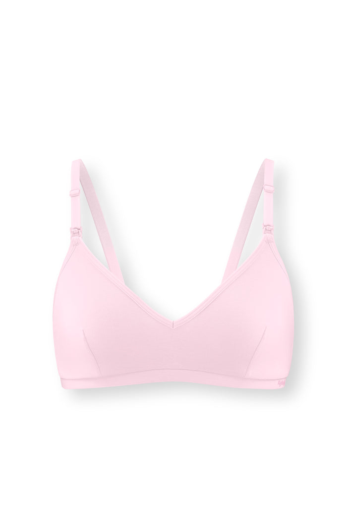 Women's Nursing Bra in Peony on white background