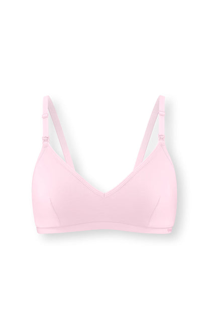 Women's Nursing Bra in Peony on white background