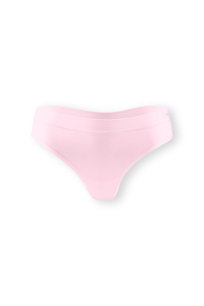 Women's Thong in Peony on white background