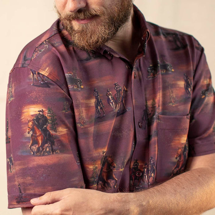 RSVLTS Yellowstone Short Sleeve Shirt Yellowstone "Tough & Merciless" – KUNUFLEX Short Sleeve Shirt